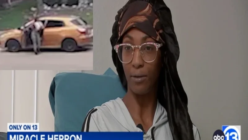 Brave DoorDash driver finishes delivery despite being hit by a car