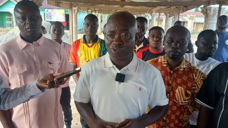 Deputy Trade Minister inspects ongoing Government projects in Bodi constituency