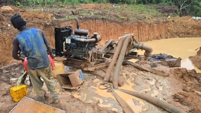 NAIMOS taskforce arrests 8 suspected illegal miners in Western North Region