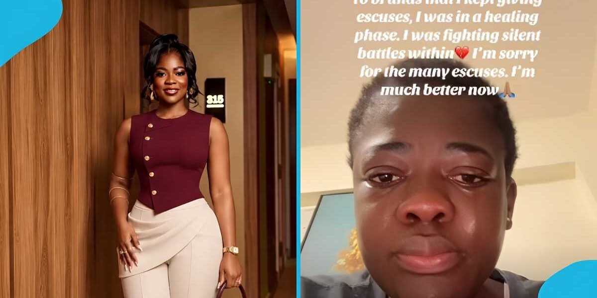 TikToker Asantewaa shares uncontrollable tears after alleged back-to-back marriage and relationship heartbreak