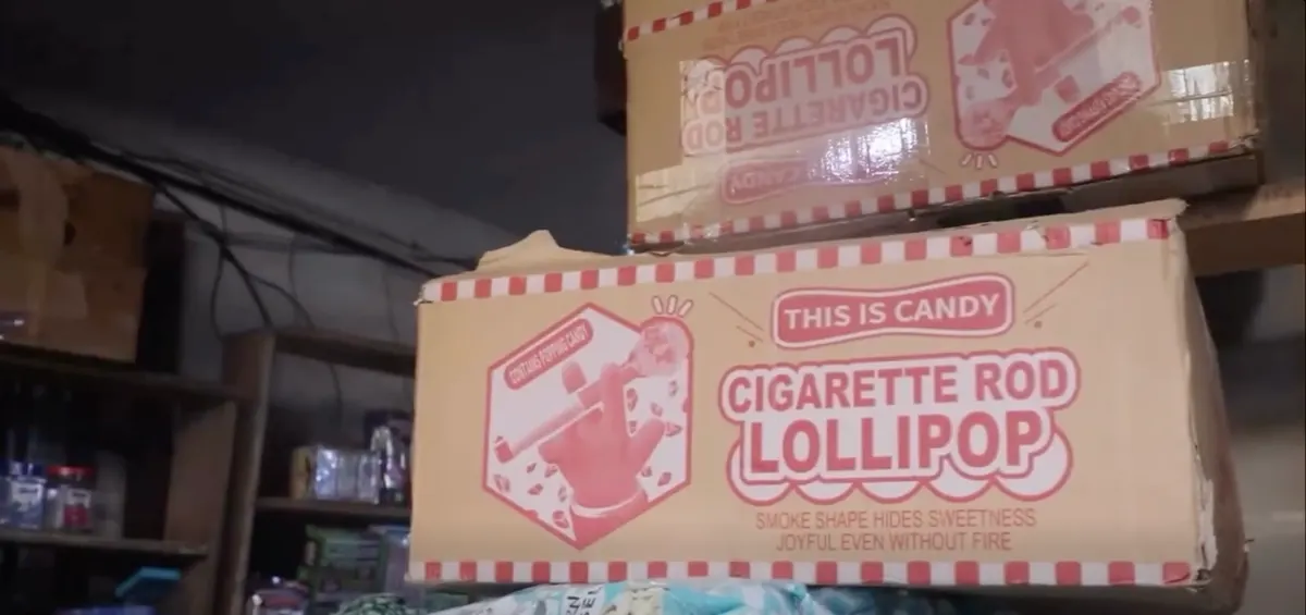 Video: FDA arrests suspect in Makola Market raid over cigarette-shaped candy