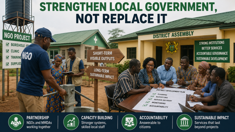 Ghana’s NGOs should strengthen local government, not replace it