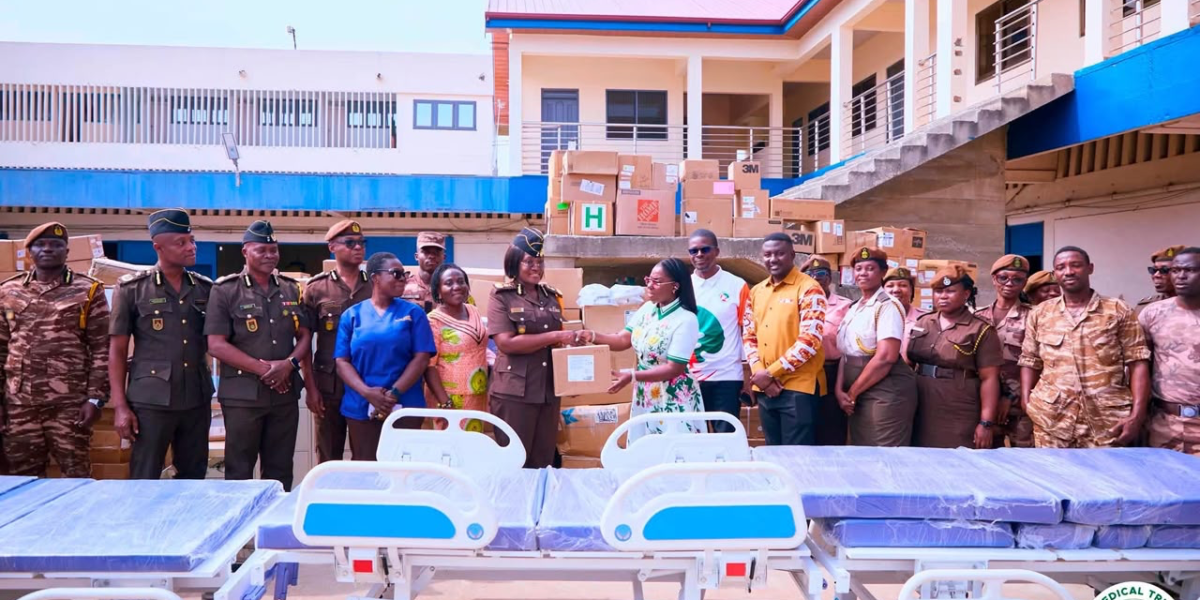Ghana Medical Trust Fund delivers lifeline to Prisons with landmark medical donation