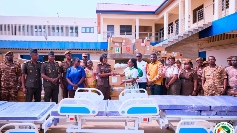 Ghana Medical Trust Fund delivers lifeline to Prisons with landmark medical donation