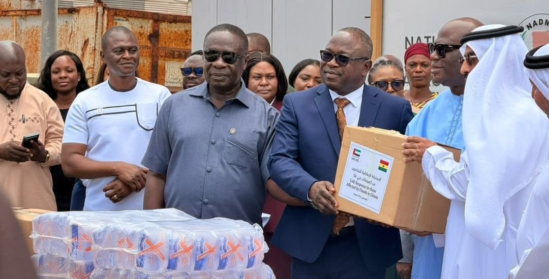 UAE presents relief items worth US$1m to support Ghana's flood relief efforts