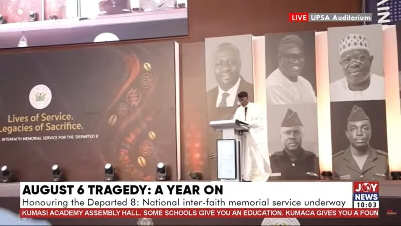 Livestream: Gov’t holds interfaith memorial service for victims of August 6 helicopter crash