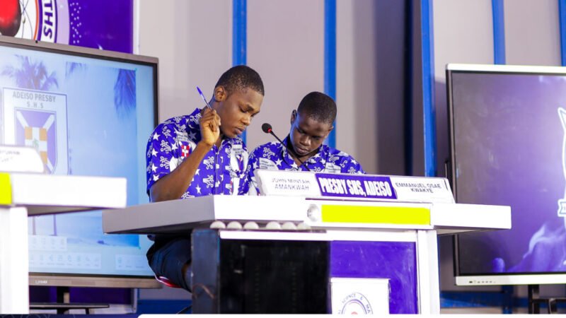 NSMQ 2026: Presby SHS, Adeiso survive Wovenu SHTS scare in dramatic finish to reach one-eighth