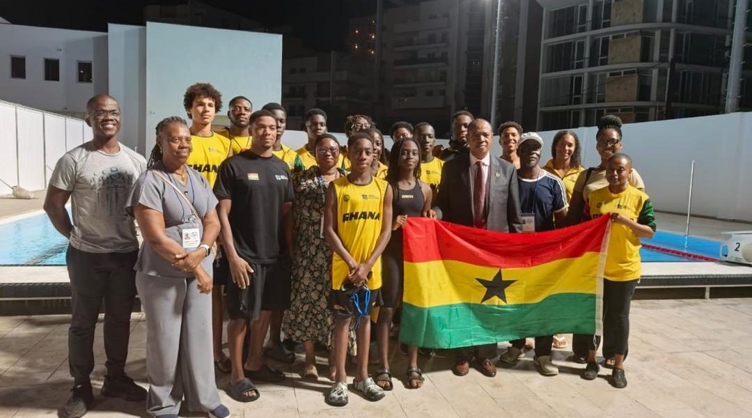 Ghana Ambassador hails Team Ghana efforts after Zone II Swimming Championships