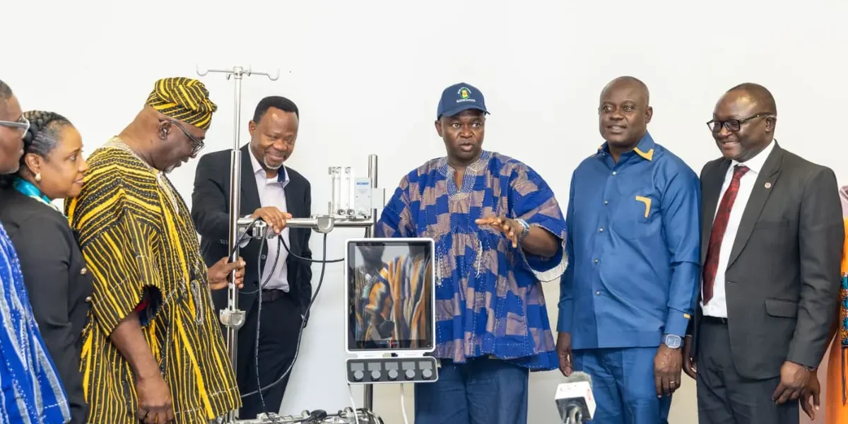 Greater Accra Regional Hospital hands over ECMO machine to UGMC to support critical care services