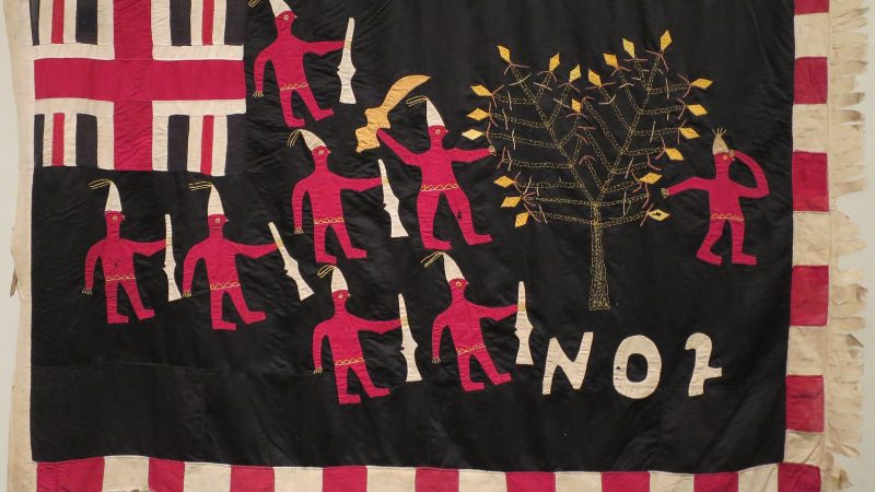 Asafo flag of No. 2 Company, made by Akwa Osei of Kormantine