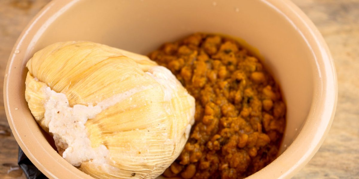 Kenkey, the fermented maize dish from Ghana