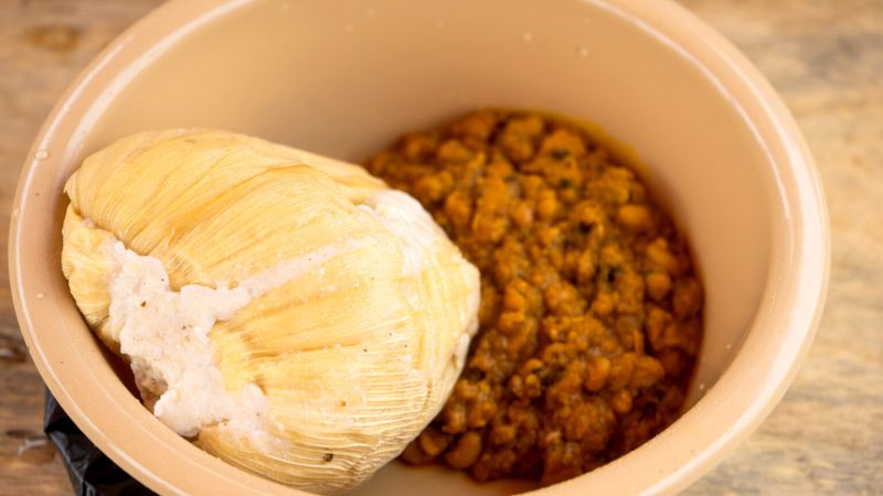 Kenkey, the fermented maize dish from Ghana