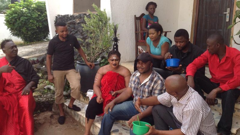 A Nollywood film set in Awka, Nigeria