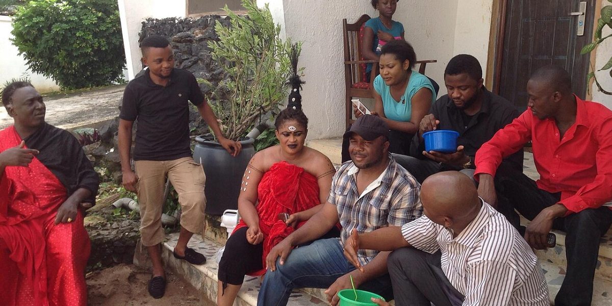 A Nollywood film set in Awka, Nigeria