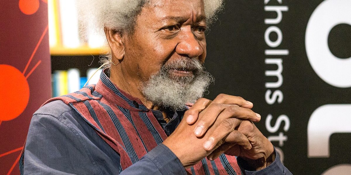 Wole Soyinka, winner of the 1986 Nobel Prize in Literature, in 2018